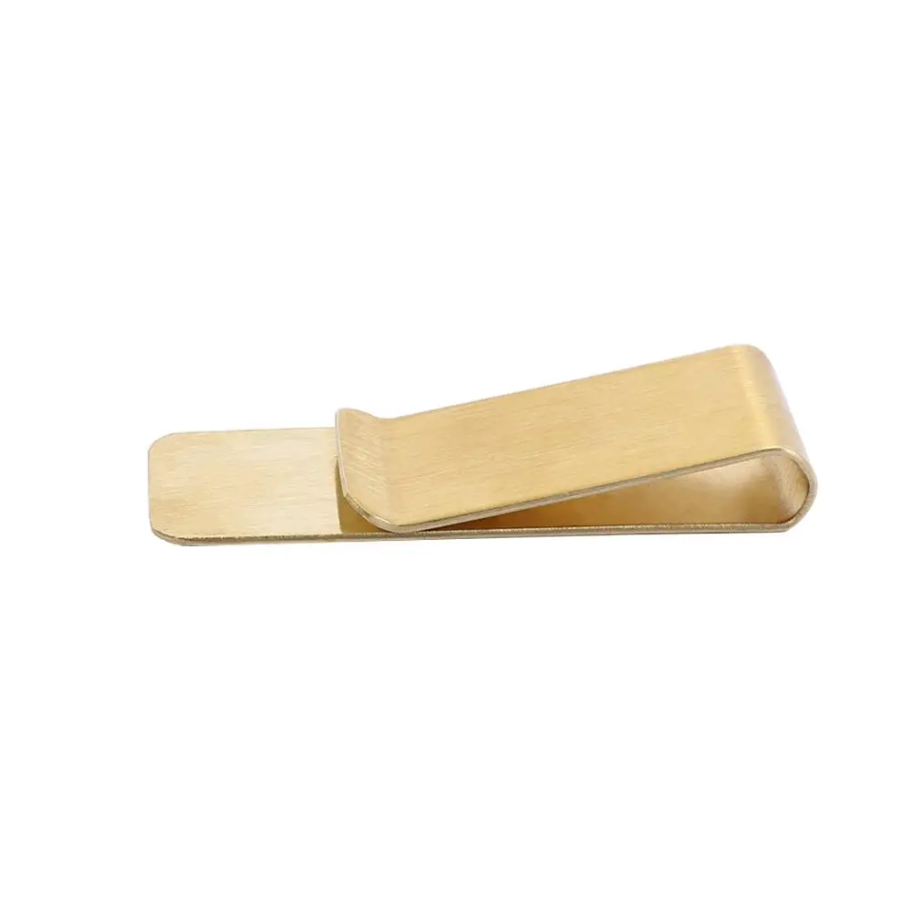 Convenient High Quality Stainless Steel Metal Clip Banknote Holder Slim Pocket Cash Clamp Money Clip Men Purse Wallet
