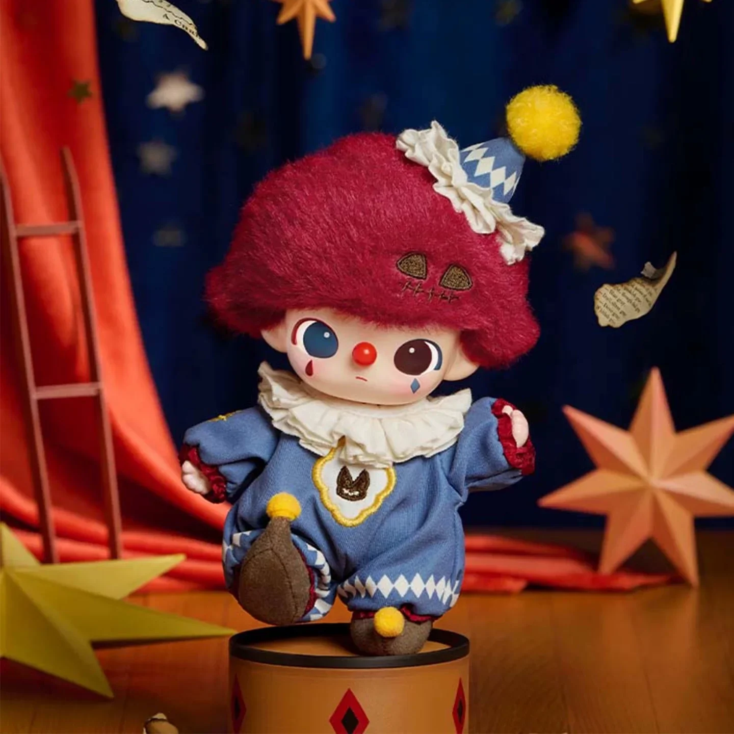 

NEW！POP MART Labubu Halloween Series Plush Pendant - WHYSO SERIOUS Collection Soft Vinyl Charm, Ideal Halloween Gift for Fans