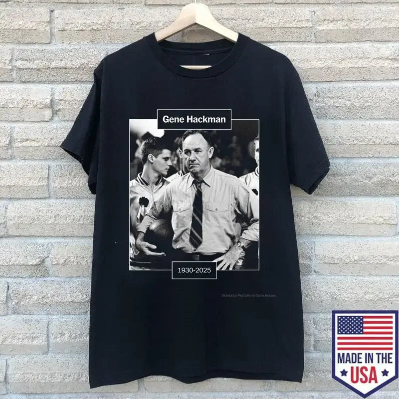 Футболка Gene Hackman Remembering 95 Years Old, полный размер, S-5XL