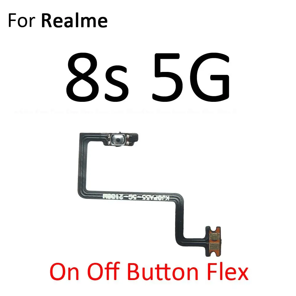 Power ON OFF Mute Switch Control Key Volumen Taste Flex Kabel Für OPPO Realme 8 8s 8i 7i 7 6i 6 Pro Ersatz Teile