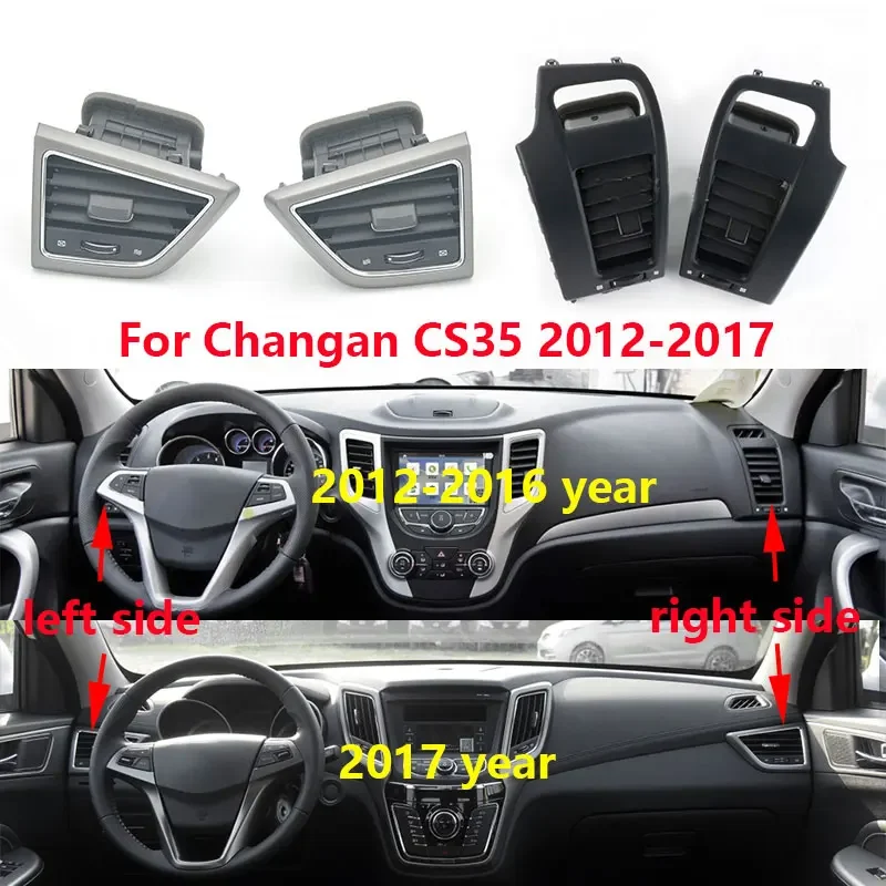 

Для Changan CS35 2012 2013 2014 2015 2016 2017 передняя приборная панель автомобиля розетка кондиционера вентиляционные отверстия кондиционера