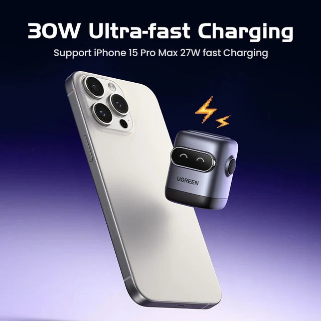 UGREEN Robot Design 30W GaN Charger