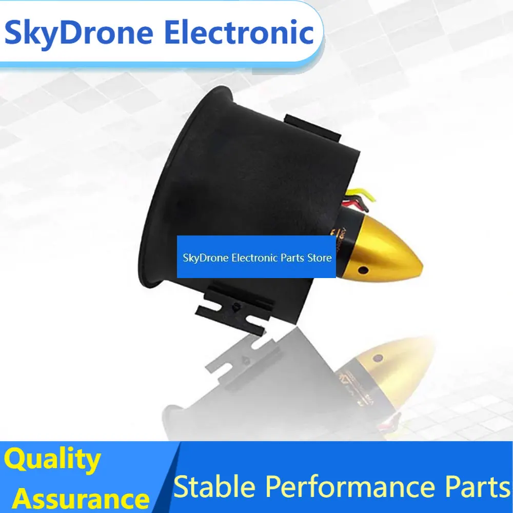 SkyDElQX-MOTOR 70mm 6-Blade EDF QF2822 3000KV Brushless Motor For RC Jet Airplane