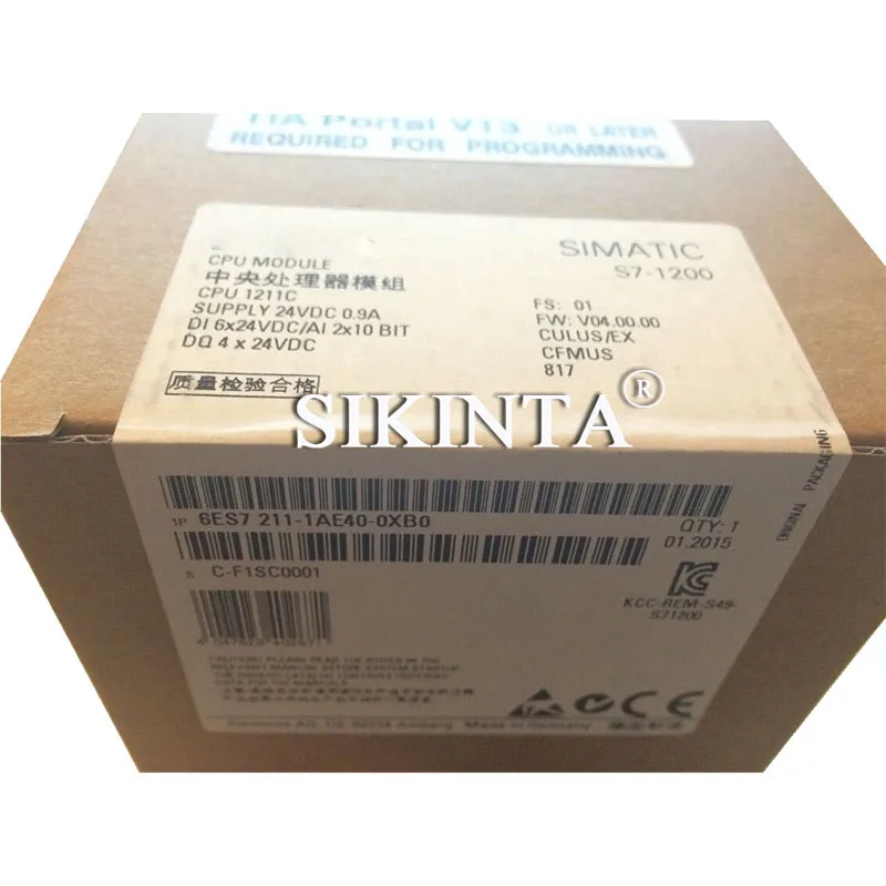 In Stock PLC Module S7 1200 CPU Module 6ES7211-1AE40-0XB0 – Real-World Performance for Industrial Automation