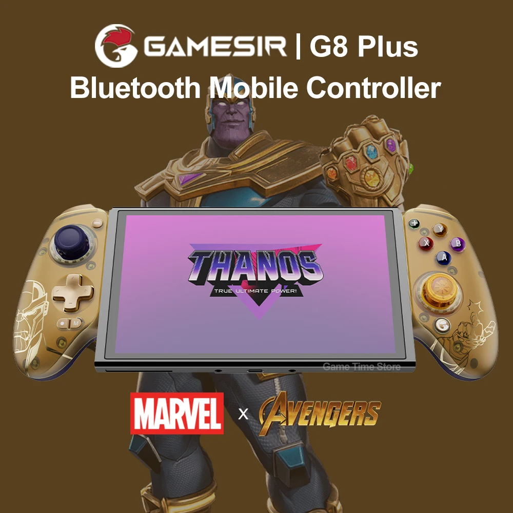 Gamesir G8 Plus Marvel Thanos Limited Edition Wireless Mobile Gaming Controller Gamepad for Nintendo Switch Tablet Smartphone PC