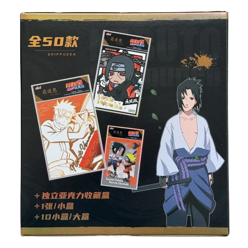 

Наруто аниме персонаж оригинальная коробка подпись коллекция хобби карта Саске Итачи Орочимару Джирайя Цунаде боль детский подарок