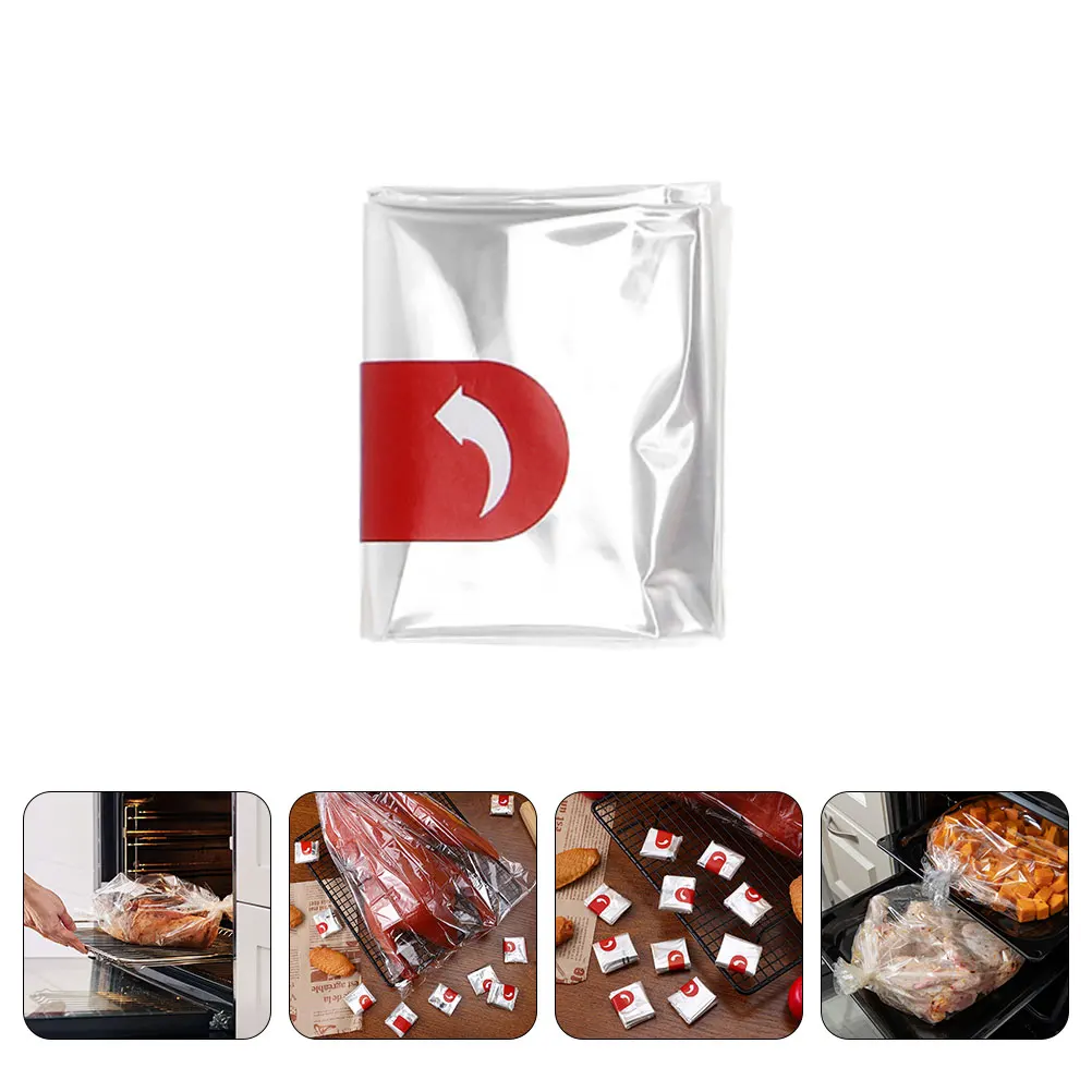 

30pcs Oven Bag Heat Resistant Grilling Poultry Shrink Roast Cooking Turkey Baking Tool Bags Easy Clean Storage Household