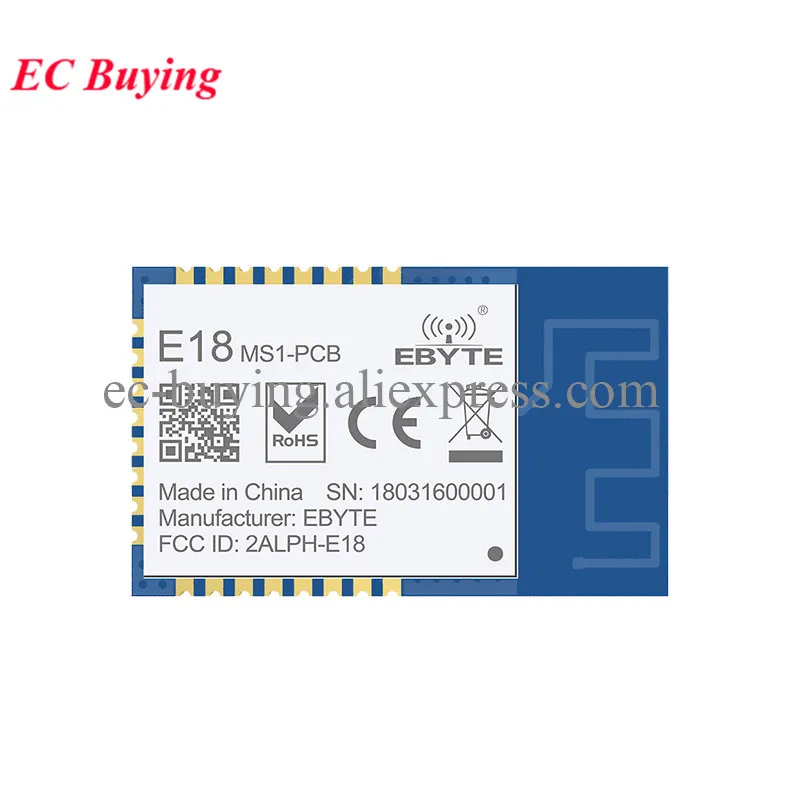 CC2530 Zigbee 2,4 GHz Drahtloser Sender-Empfänger Zigbee-Modul 4 DBm EBYTE E18-MS1-PCB für Smart Home PCB-Antenne mit großer Reichweite – Detail 8