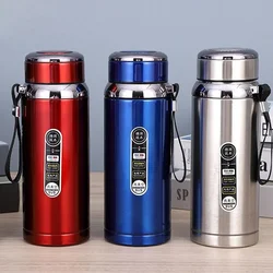 Stainless Steel Termos Hot Cold Water Themo Bottle For Tea Or Coffee 1000ml Drinking Vacuum Flask Thermal Insulated Tumbler Cup