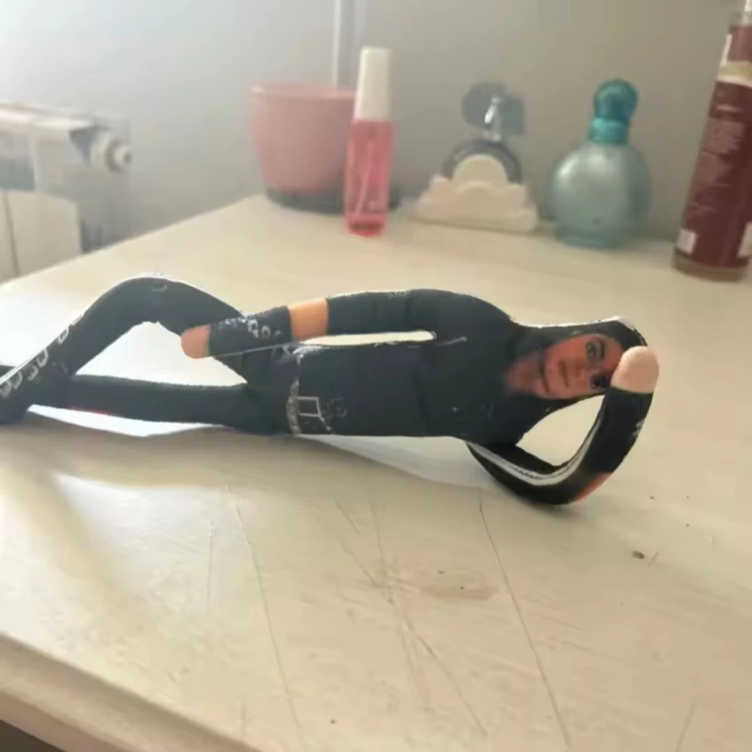 Michael Jackson Bendable Fabric Doll, Posable Wire Frame Plush Figure, Celebrity Doll Ornament Desk Decor Fans Collectible Gift