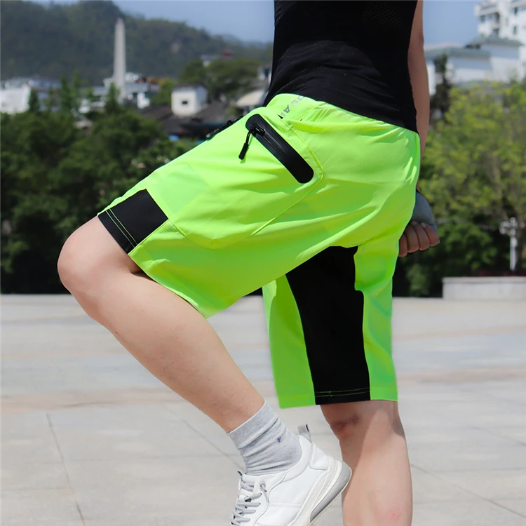 WOSAWE Men\'s MTB Shorts Loose Fit Bike Shorts Outdoor Sports Water Resistant Cycling Shorts no pad Quick Dry
