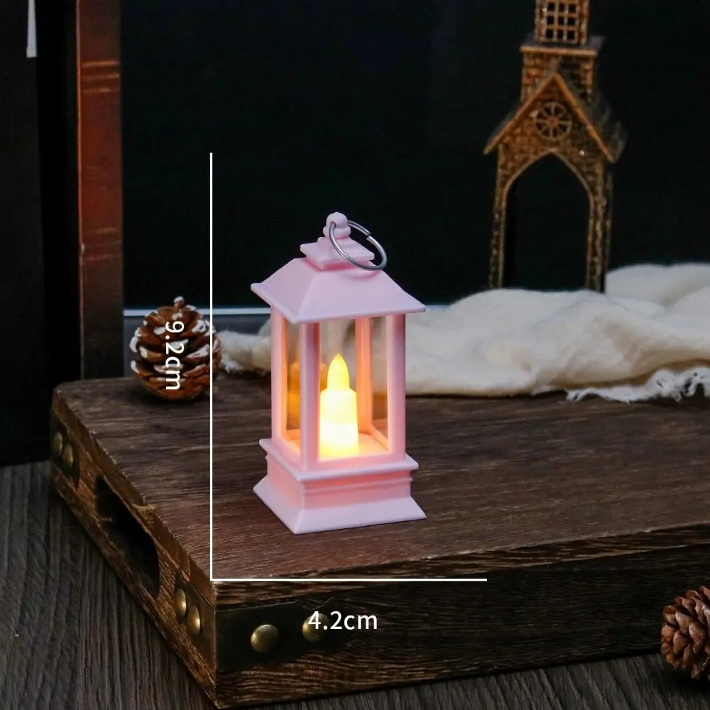 الرجعية LED ضوء شمعة الإلكترونية عديمة اللهب ضوء دافئ في الهواء الطلق معلقة الفوانيس الصغيرة الإبداعية مع هوك