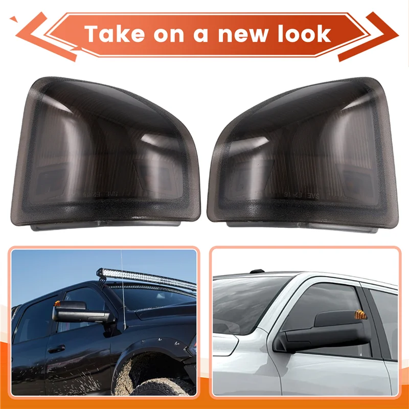 68302828AA 68302829AA سيارة مرآة الرؤية الخلفية بدوره مصباح إشارة الجمعية مناسبة ل دودج رام 1500 2500 3500 4500 5500-N25R