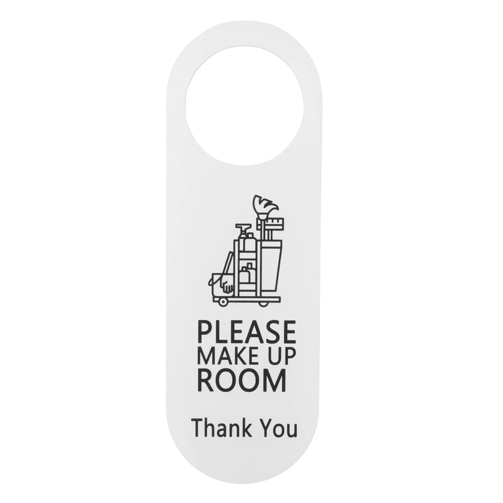 

Durable Acrylic Do Not Disturb Door Sign Hanger Dual Sided Sleek Design Easy to Recognize Suitable for Hotels and Offices
