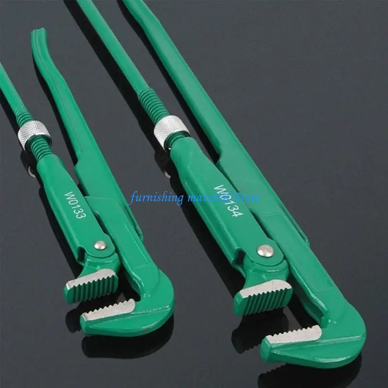 

Y5GD Carbon Steel Universal Adjustable Pipe Clamp Pliers Plumber Spanner Tool