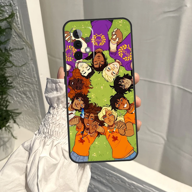 P-Percy Jackson Cartoon Case For Samsung Galaxy A54 A34 A12 A32 A42 A52 A13 A23 A33 A53 A73 A50 A51 A71 A14 Cover