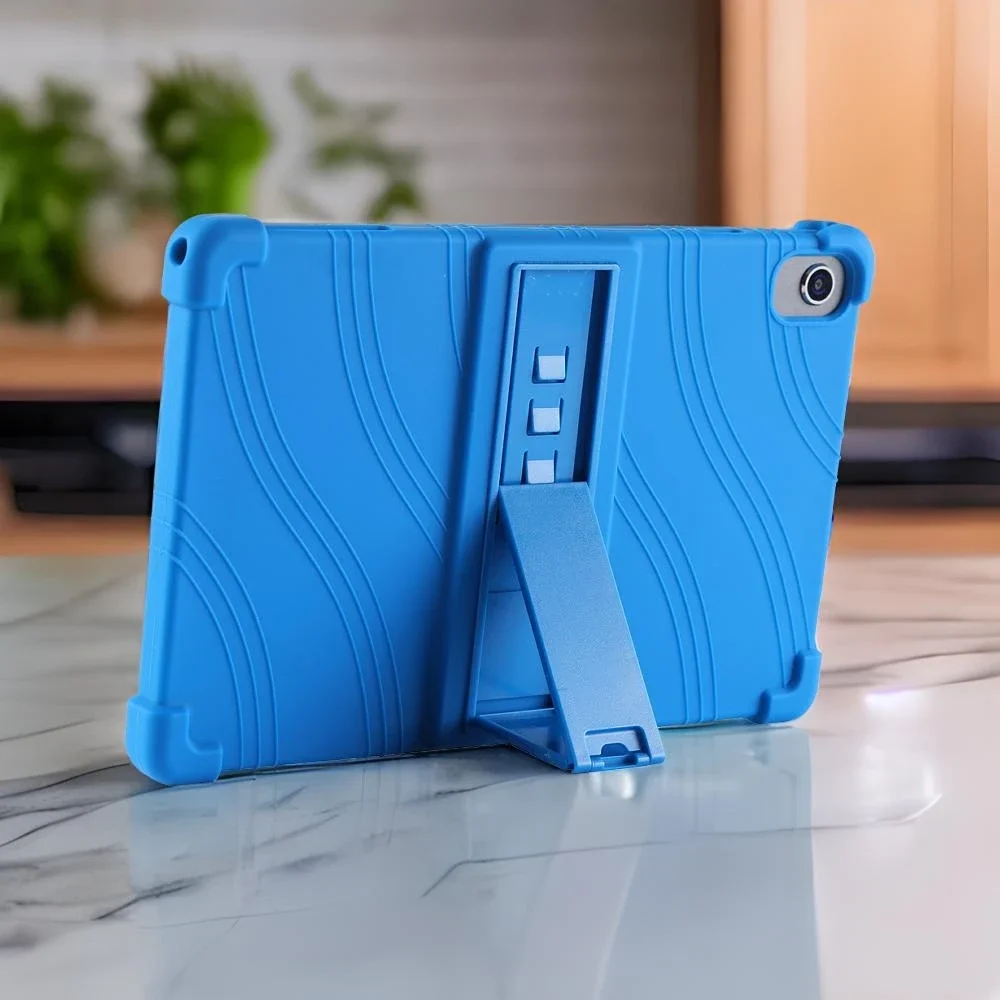 Funda de silicona a prueba de golpes para tableta Teclast T40 Plus/T40 Pro, funda segura con soporte