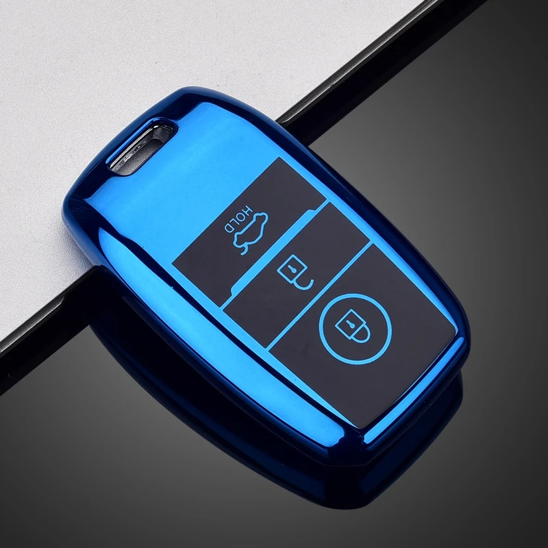 TPU Car Remote Key Case Cover Shell For KIA Rio Rio5 Sportage Ceed Cerato K3 KX3 K4 K5 Sorento Optima Picanto Accessories