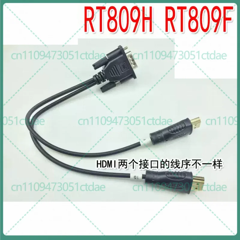 For RT809F RT809H VGA to HDMI Adapter Cable for Printing and Flashing