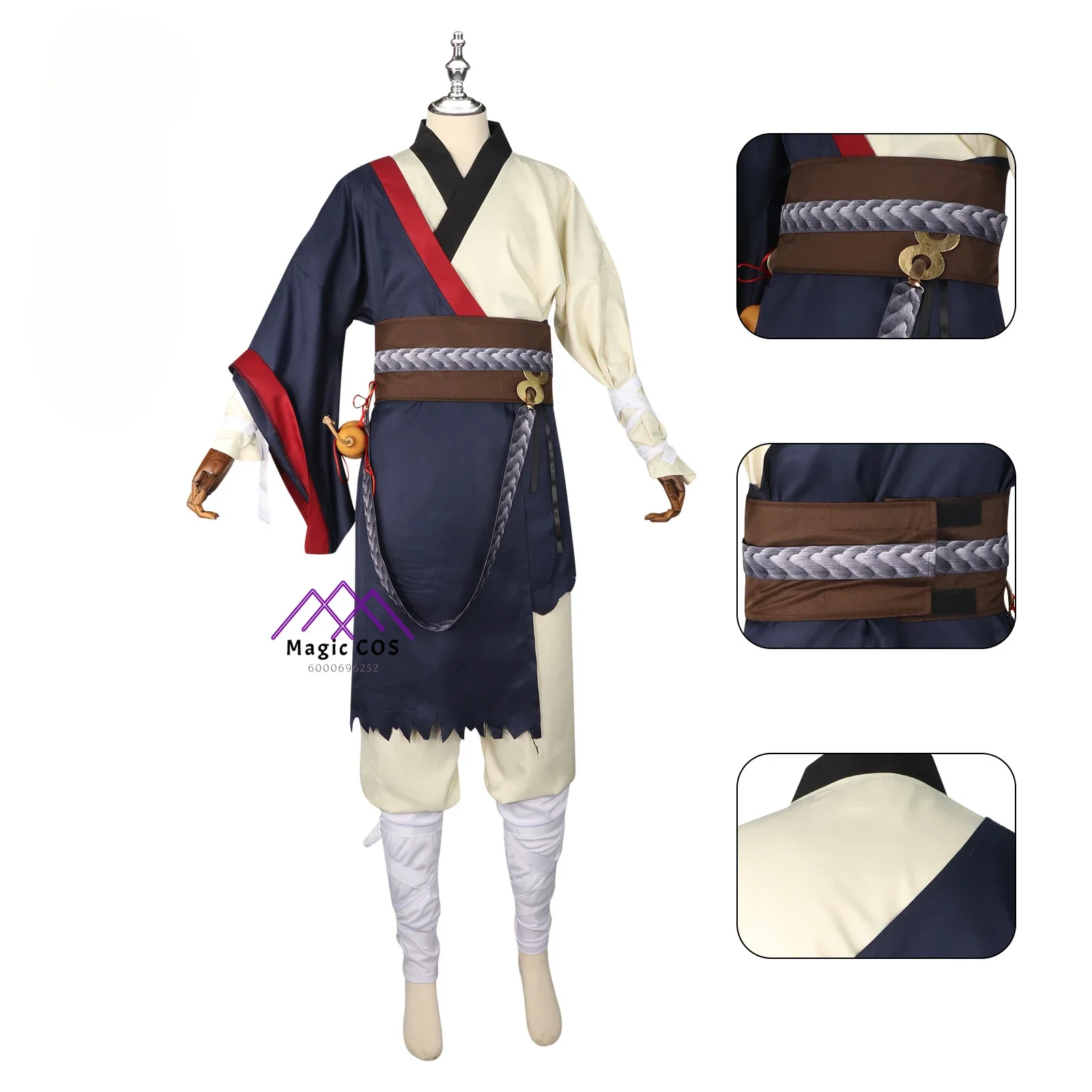 

Destined One Cosplay Costume From Black Myth: Wukong New Arrival Sun Wukong Fashion Uniform Jacket Suit for Men Halloween Outfit