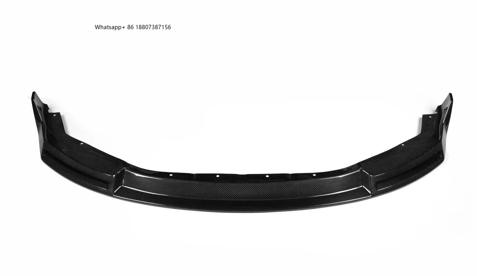 

For 2023 forBMW M2 G87 Dry Carbon Fiber V-Front Bumper Lip Car Parts Front Splitter Lip