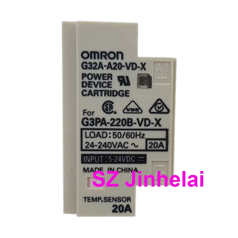 

OMRON G32A-A20-VD-X Authentic Original Solid state relay Control unit core 20A Power device cartridge