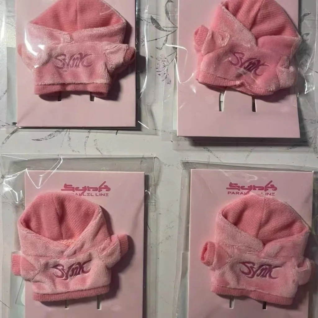 

Kpop Idol SYNK PARALLEL LINE Doll Розовая толстовка с капюшоном