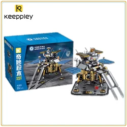 Keeppley Aerospace Series Building Blocks Yutu Rover Lunar Rover China Aerospace Toy Educational Assembly Model Ornament Gift