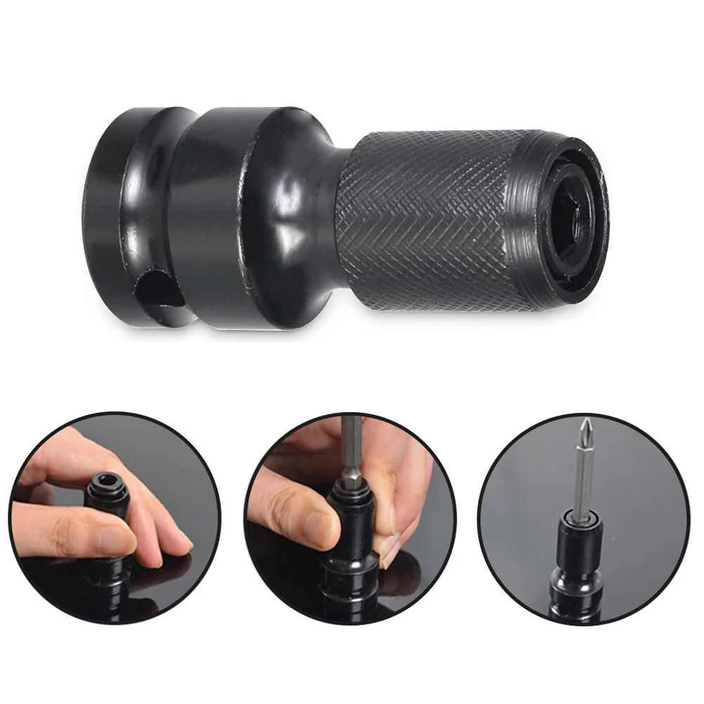

Keyless Drill Chuck 0.8 to 10mm with 3/8 Inch Unf Female Thread Electric Wrench Conversion Head and Socket Adapter