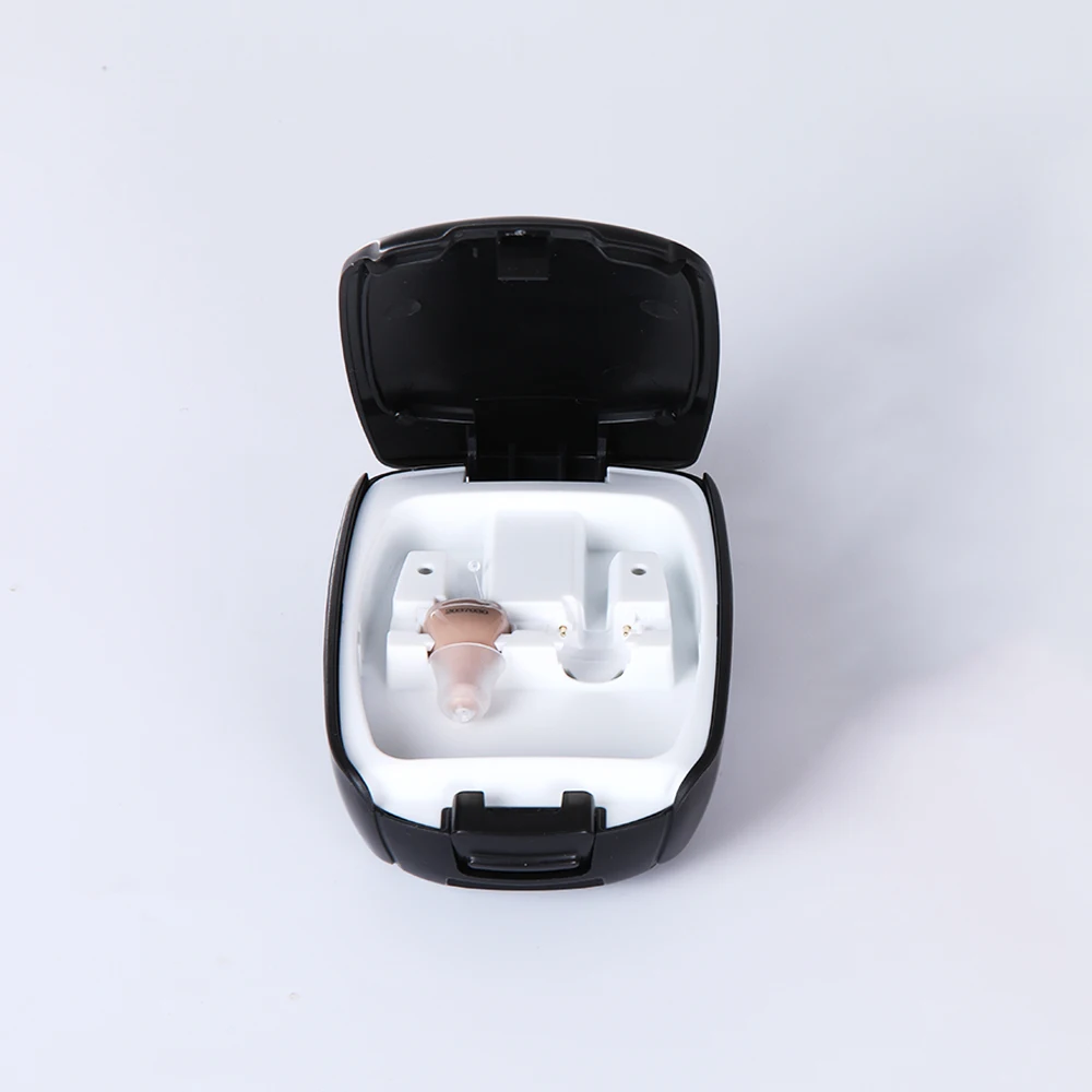 Intelligent New Style Hearing Aids Rechargeable Low-Noise Mini Invisible Digital Sound Amplifier Deaf Hearing Aids