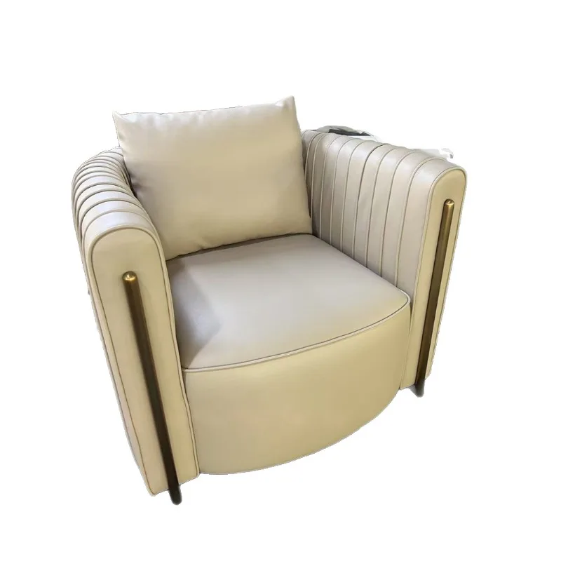 

Light luxury post-modern simple double three-person combination, corner, fully equipped sofa