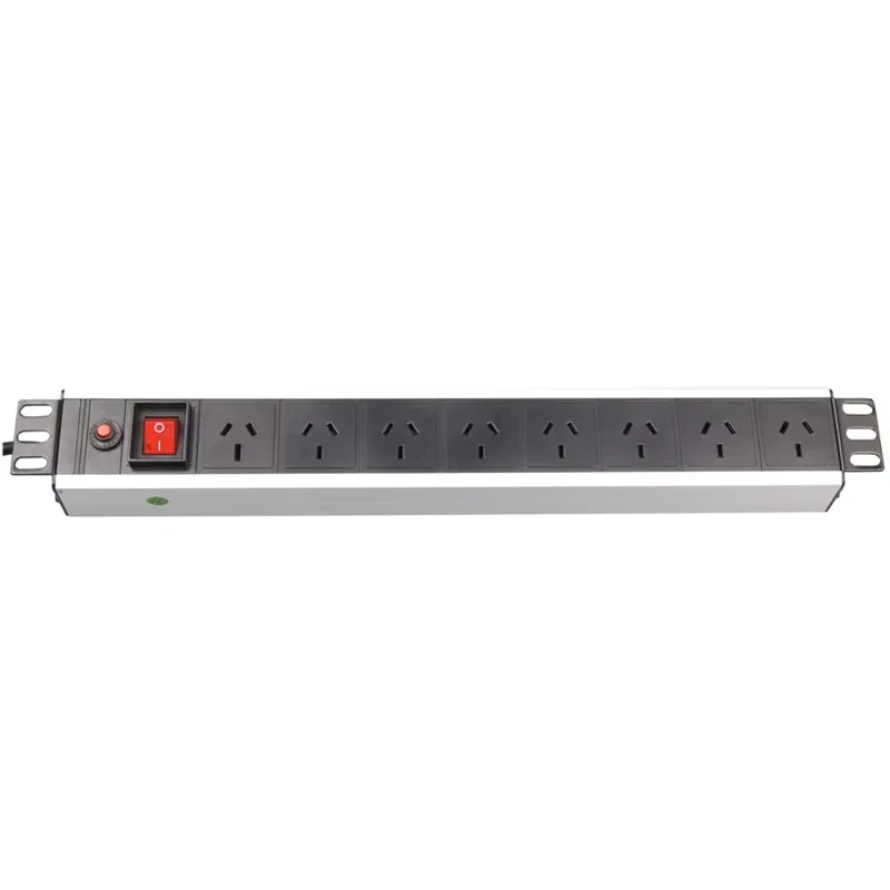 1.5U Horizontal Mount 19inch Aluminum Server Rack Australia Data Center PDU Power Distribution Unit - view 3
