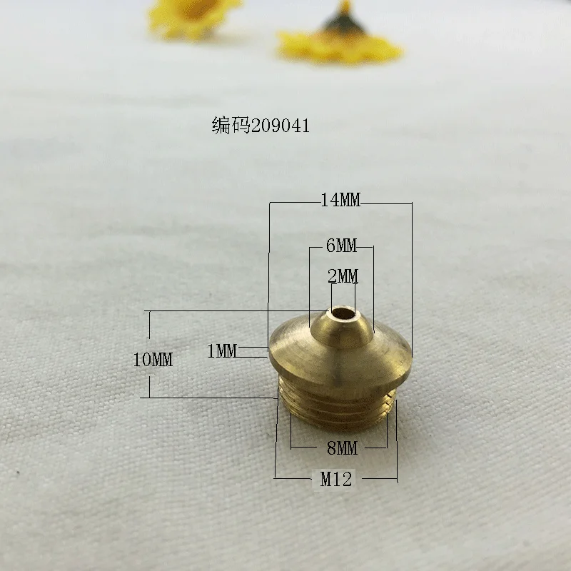 

Copper Cone M12 Turn (2) Connectors, Decorative Lighting Accessories, Lamp Assembly Accessories, Pipe Joints, Table Lamp