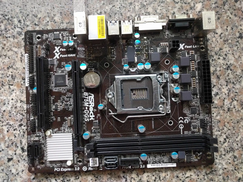 For ASROCK/ASRock Technology B75 PRO3-M B75 Pro3 Zh77 Z77 B75m1155 Main Board