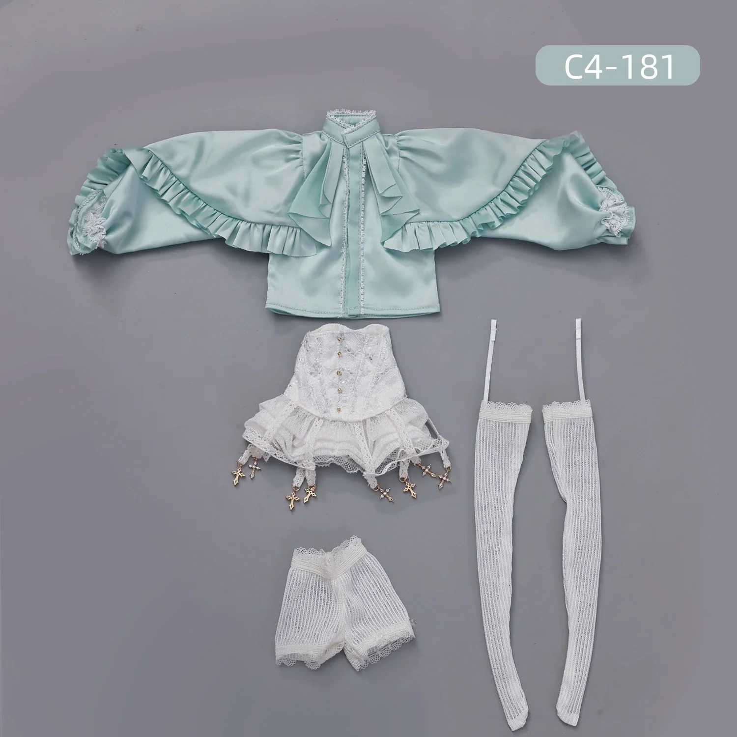 Bjd Clothes for 1/4 Muxi Bjd Body Dolls Accessories Dress Multiple Color Options