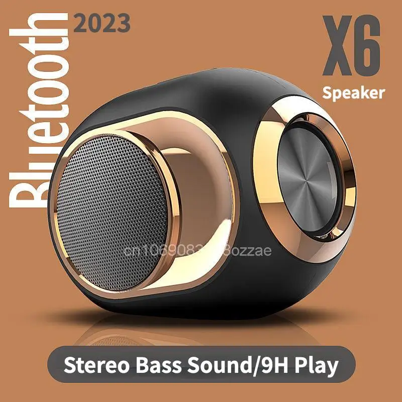 2023 Wireless Subwoofer Bluetooth Speaker Portable Plugin Card U Disk Household High Definition Stereo Bass Sound High Fidelity