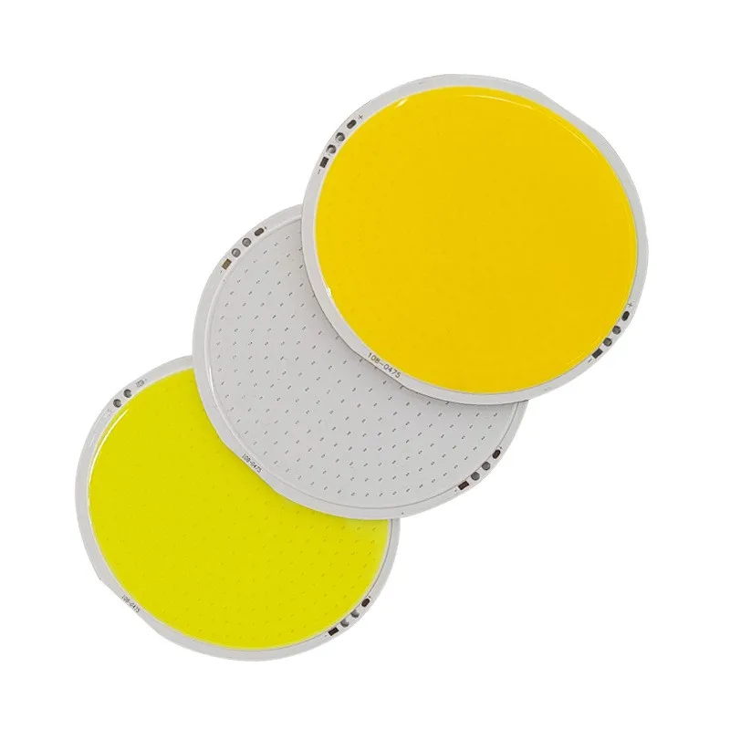 Round 108mm Small-Sun COB LED High Power Panel Light Source  DC 12V 60W 3000K 6500K Blue For Indoor Outdoor DIY Led Lamp
