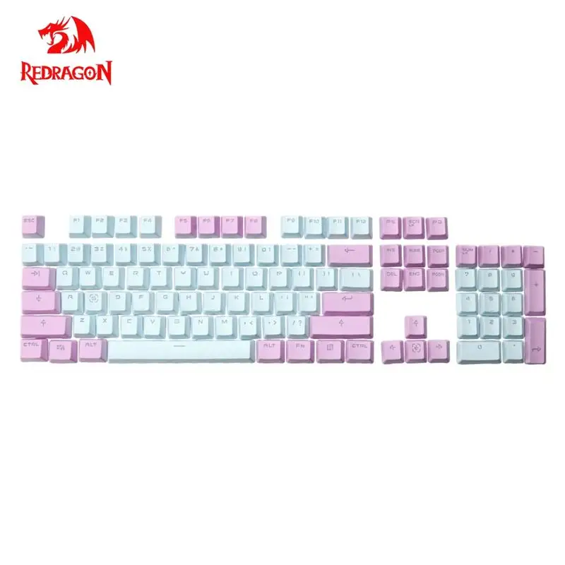 

REDRAGON 104 Key PBT mechanical keyboard key caps For Cherry MX style Including key-puller English US keycaps