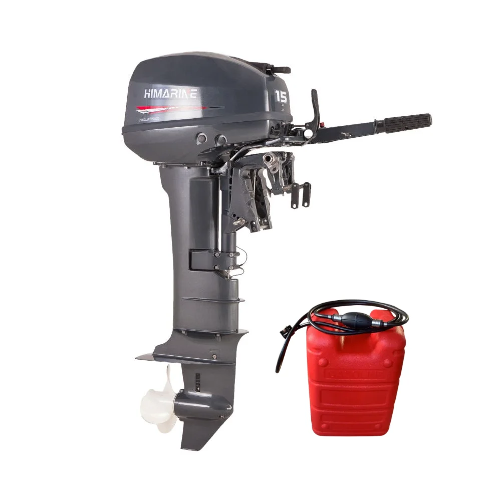 

Himarine Brand 15FMH 2 Stroke 15HP Outboard Motor Long Or Short Shaft Boat Engine Compatible With Yamaha Outboards 63V