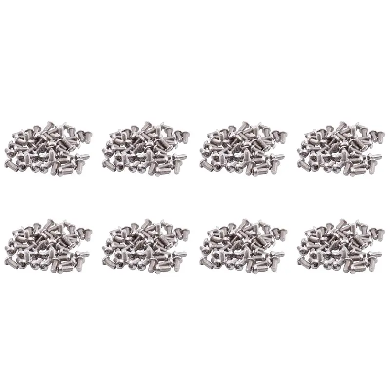 BMBY-M6x12mm Stainless Steel Hex Socket Button Head Screws 400 Pcs
