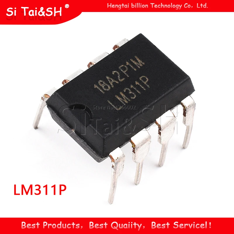 10pcs/lot LM311 LM311P LM311N DIP-8 voltage comparator new original