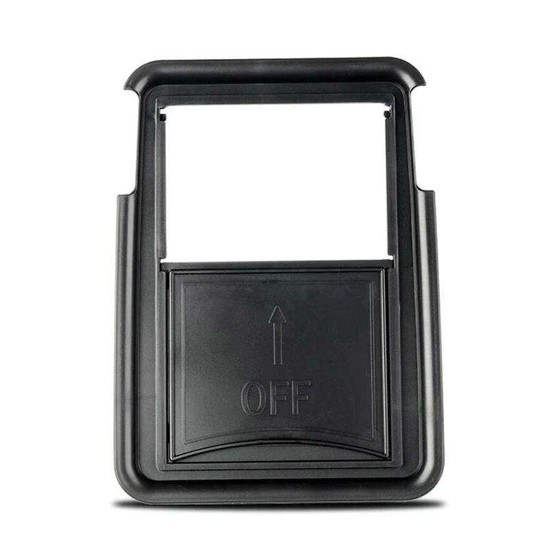 Reposabrazos de diseño Push-Pull para consola central de coche, caja de almacenamiento de inserción oculta, color negro, compatible con Honda CR-V 2023-2024 ABS