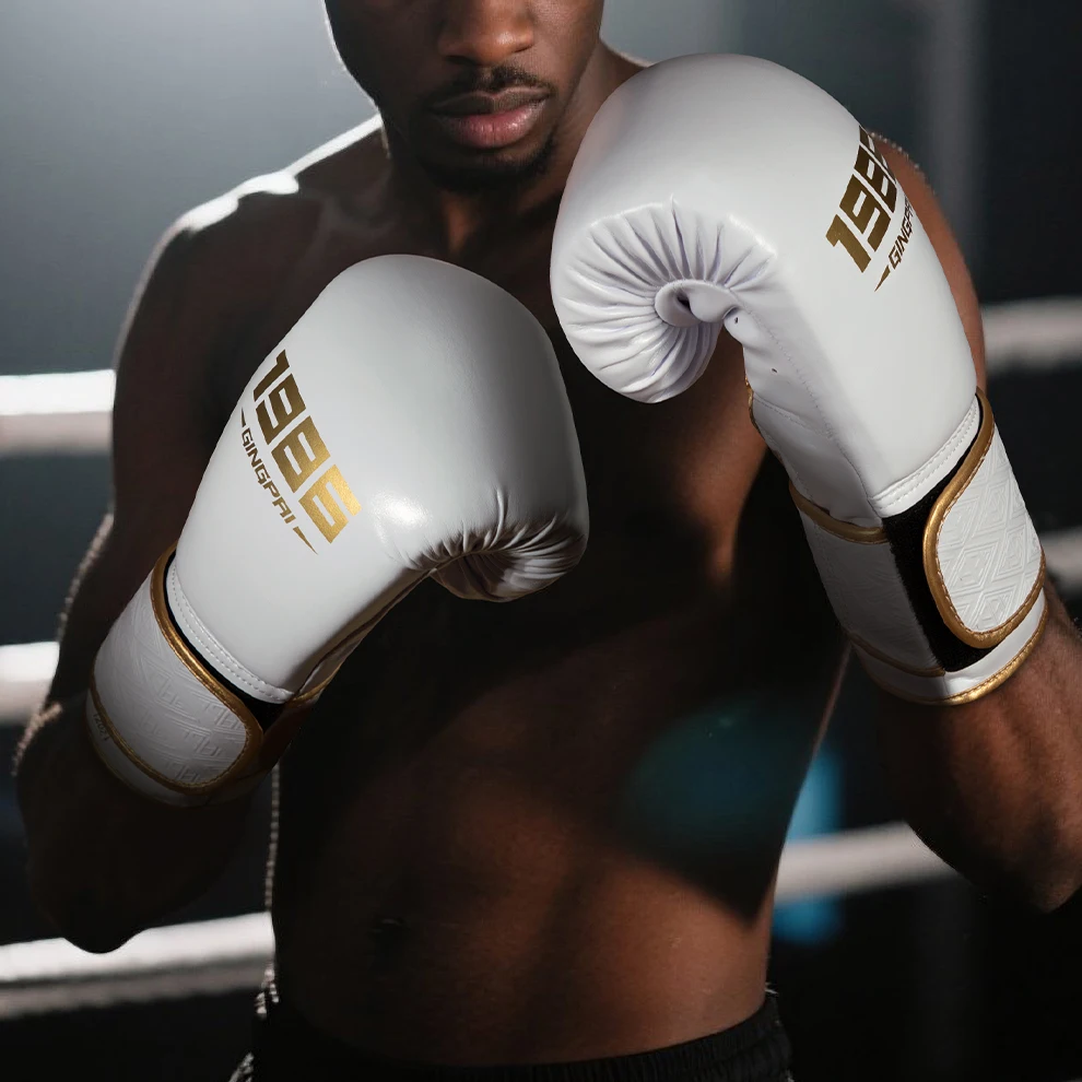 

Boxing Gloves Breathable PU Leather Fighting Gloves Kids/Adults Boxing Training Kickboxing Gloves for Gym Indoor Outdoor Sport