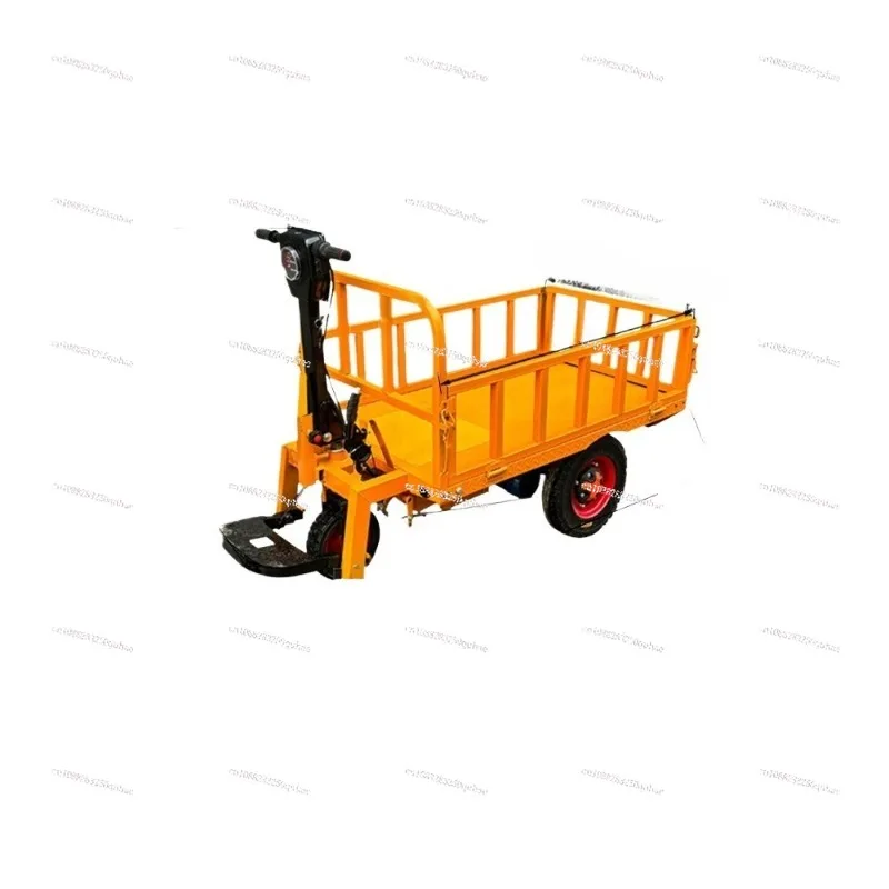 

High Quality Flatbed Cargo Heavy Duty Electric Platform Hand Trolley /ride On Electric Trolley Carts Platform Carts