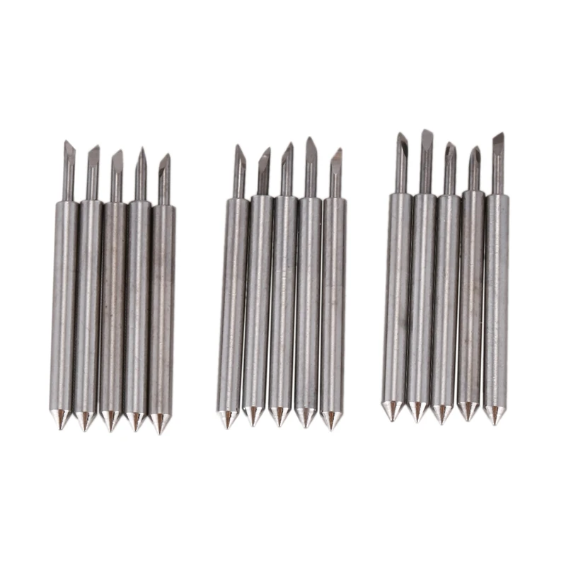 Tungstênio lâmina de corte para Mimaki, corte plotter, vinil cortador, 30 graus, 45 graus, 60 graus, 15pcs