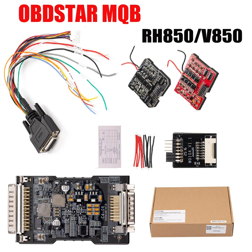 

In Stock OBDSTAR MQB All Keys Lost RH850 V850 Adapter for Airbag Reset IMMO Data Pincode Read Dashboard BCM ELV