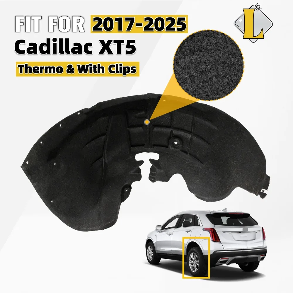

Задний подкрылок (левая сторона водителя) для Cadillac XT5 2017-2025, термостойкий, с крепежными клипсами
