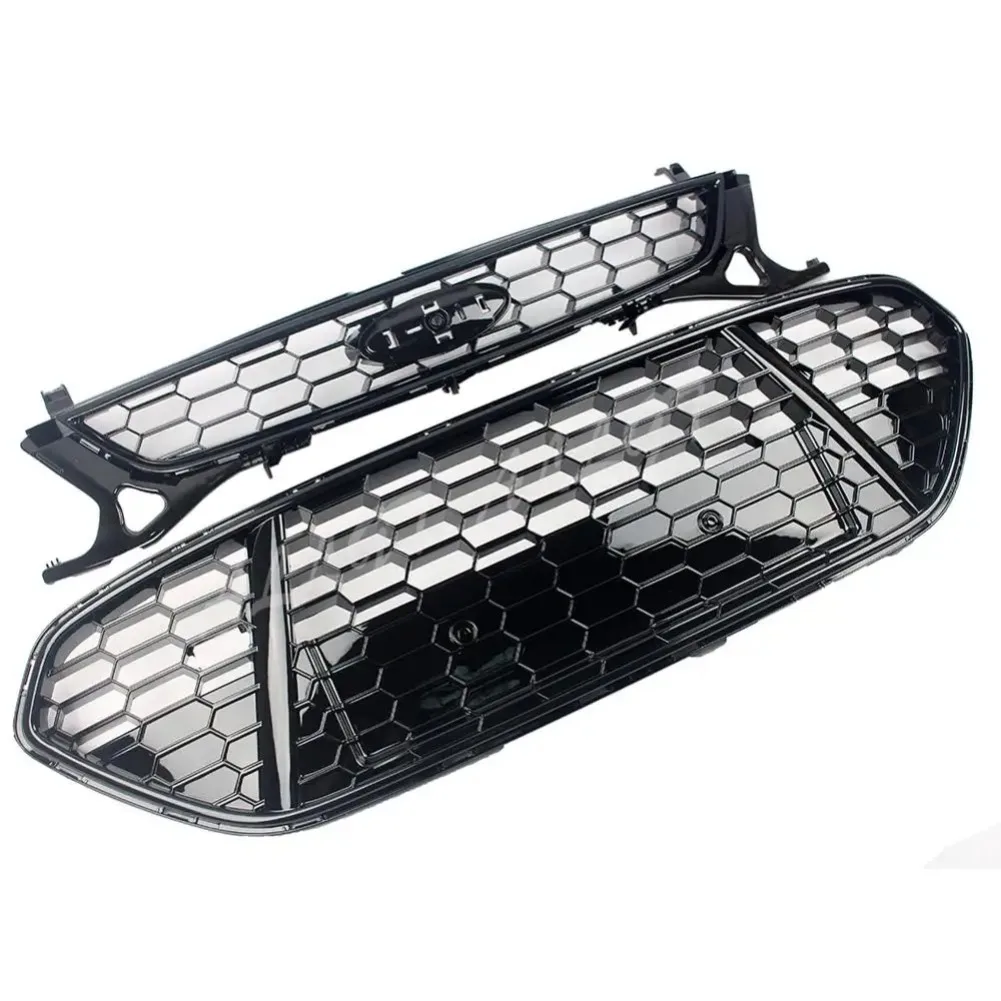 Front Upper Lower Grill Fit For Ford Mondeo 2011 2012 2013 MK4