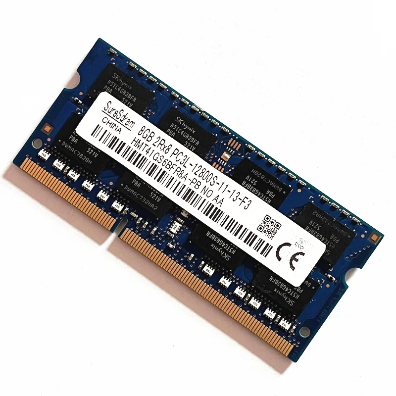DDR3 RAMs 8GB 1600MHz SODIMM Laptop Memory DDR3 8GB 2Rx8 PC3L