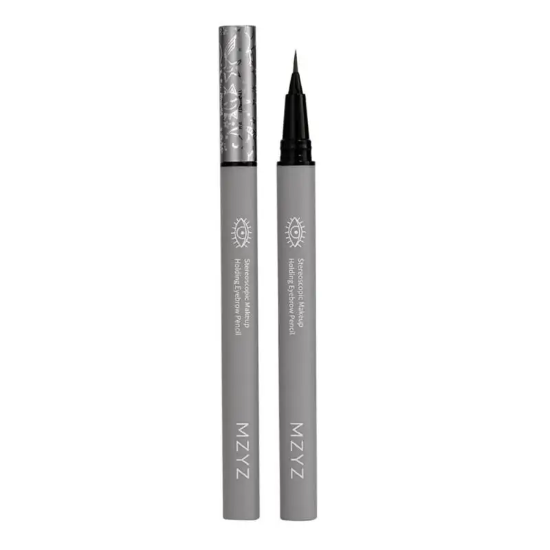 Dauerhafte Farbe. Wasserdichter Eyeliner ultra feiner Anti-Blooming Eyeliner wasserdichter und schweiß fester flüssiger Eyeliner für wilde Augenbrauen